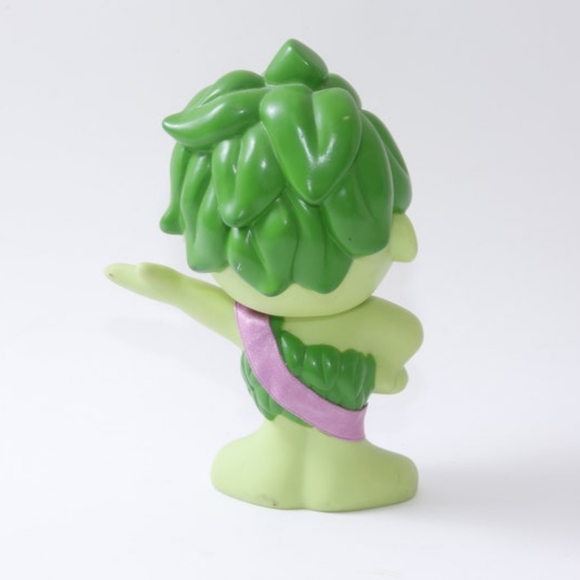 Vintage Green Giant Vegetables 1999 Sprout Pasta Accents Ribbon Plastic Toy - Picture 6 of 7